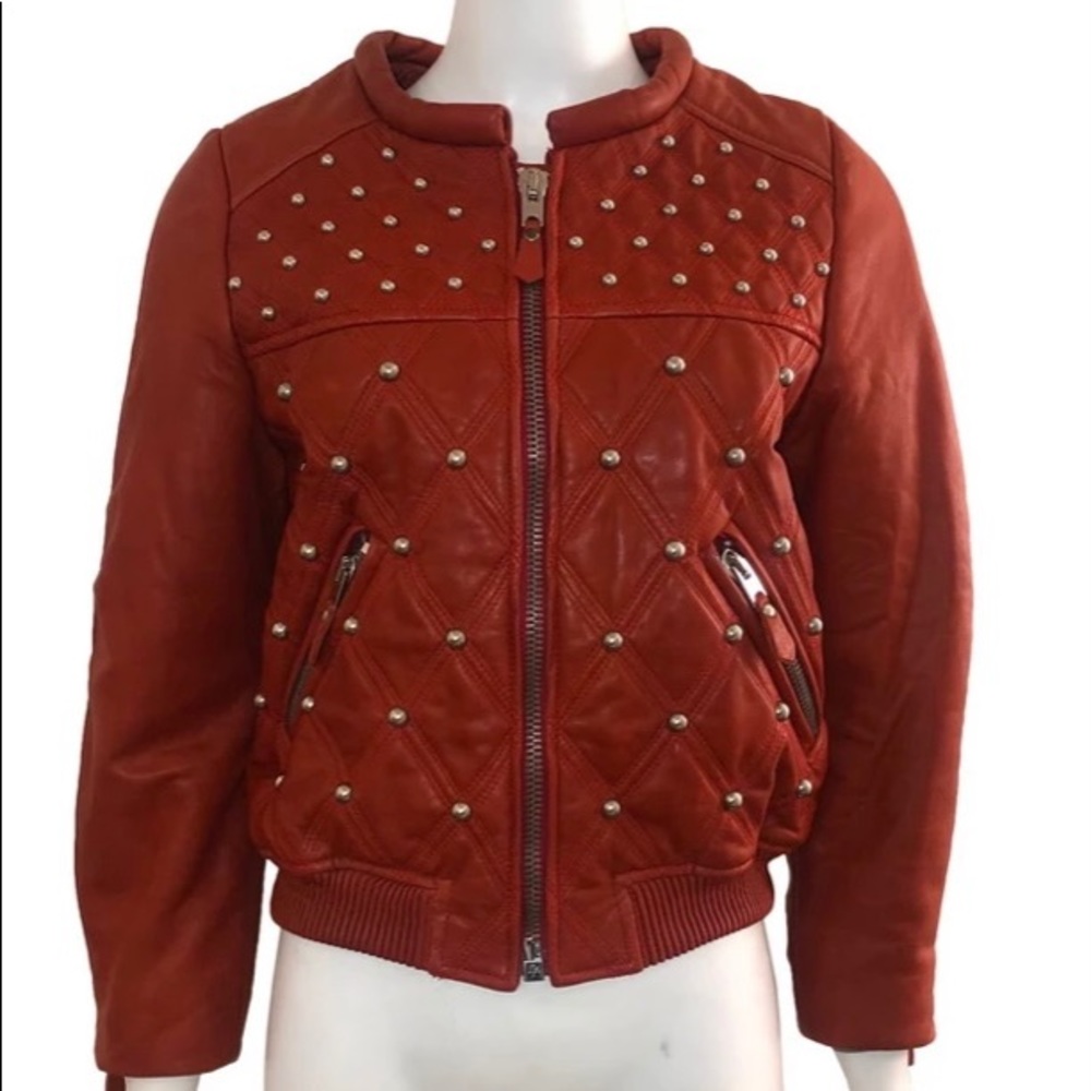 Bloomen Isabel Marant Leather Bomber